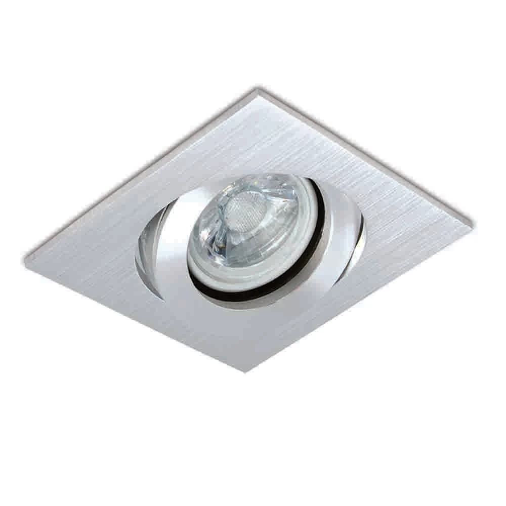 Spazio 2222 Tilt Recessed Downlight GU10 80x80mm