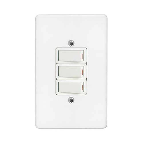 Crabtree Classic 3 Lever 1 x 1 Way & 2 x 2 Way Light Switch 4x2