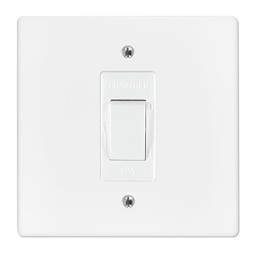 Crabtree Classic Stove Isolator Switch 2P 30A 4x4