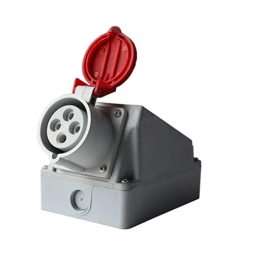 Tradeprice Industrial Socket IP44 4P 32A