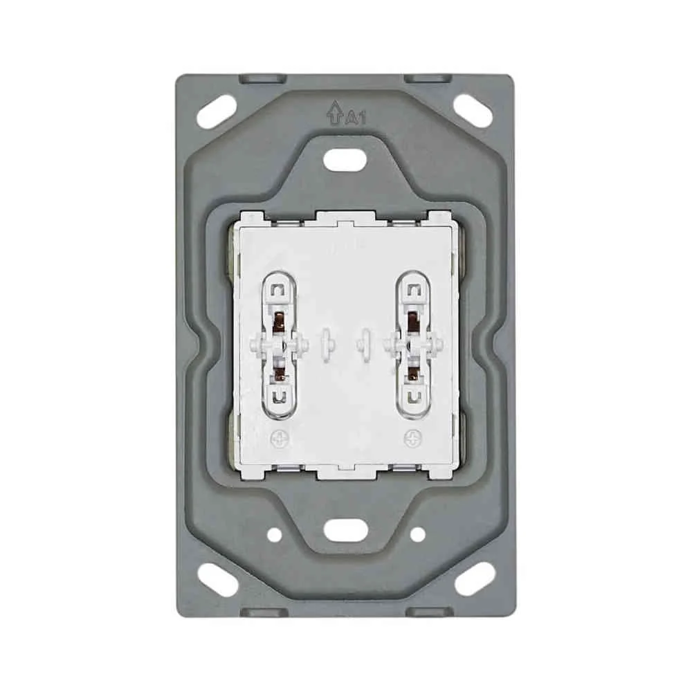 VETi 3 2 Lever 2-Way Light Switch & Dimmer Yoke 4x2