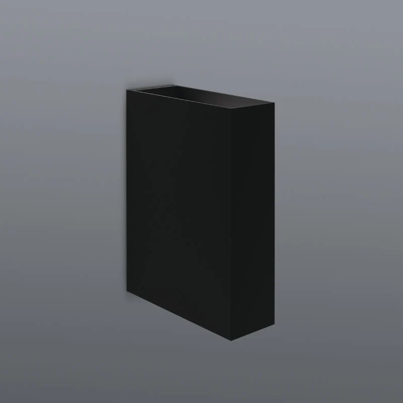 Spazio Razor Rectangular Wall Light 6W 617lm 4000K