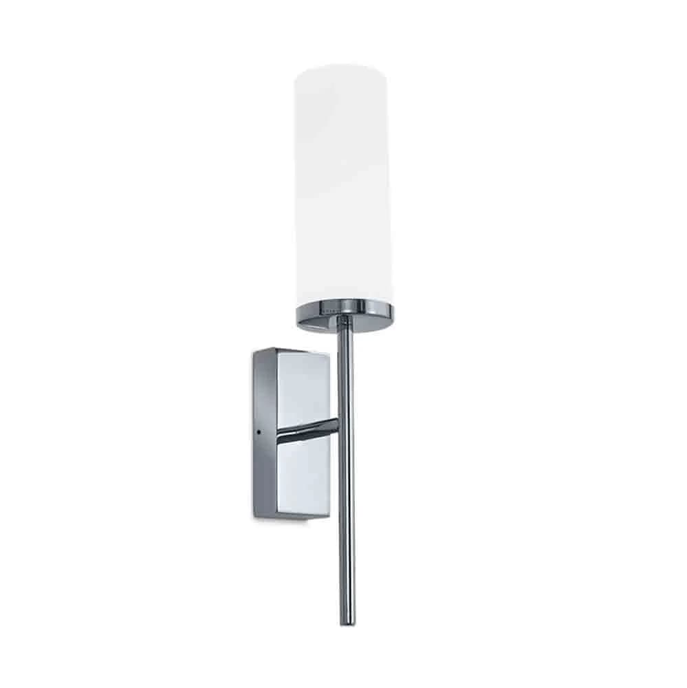 Spazio Moore Cylindrical Glass Wall Light 6W 960lm 3000K - Opal