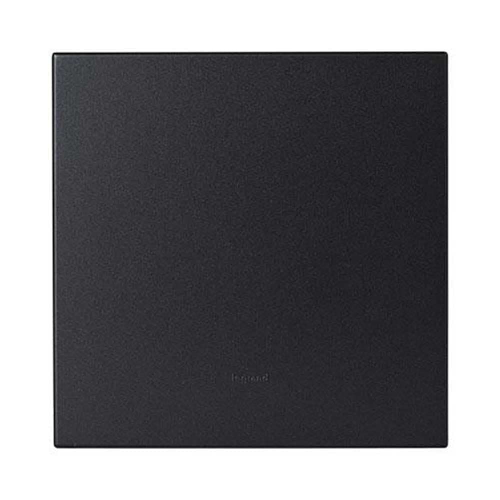 Legrand Arteor Cover Plate Blank 4x4 - Graphite