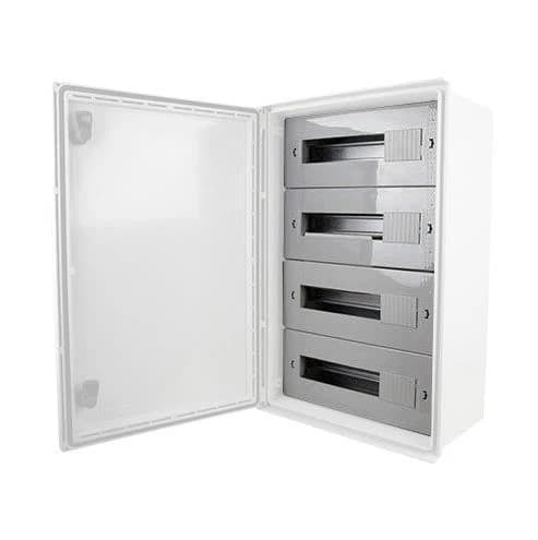 Allbro Allbrox 6 Distribution Board Kit Assembled - Grey