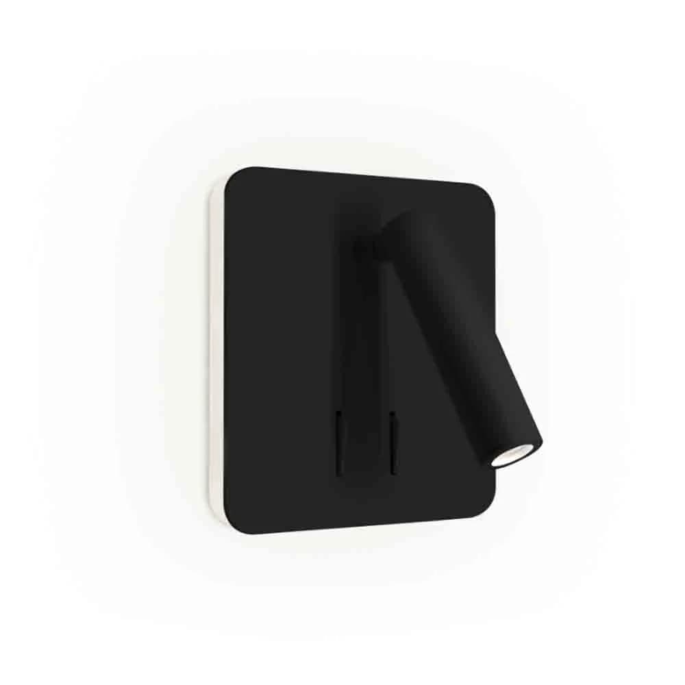 Spazio Spin Square Metal Reading Light 3W 220lm 3000K