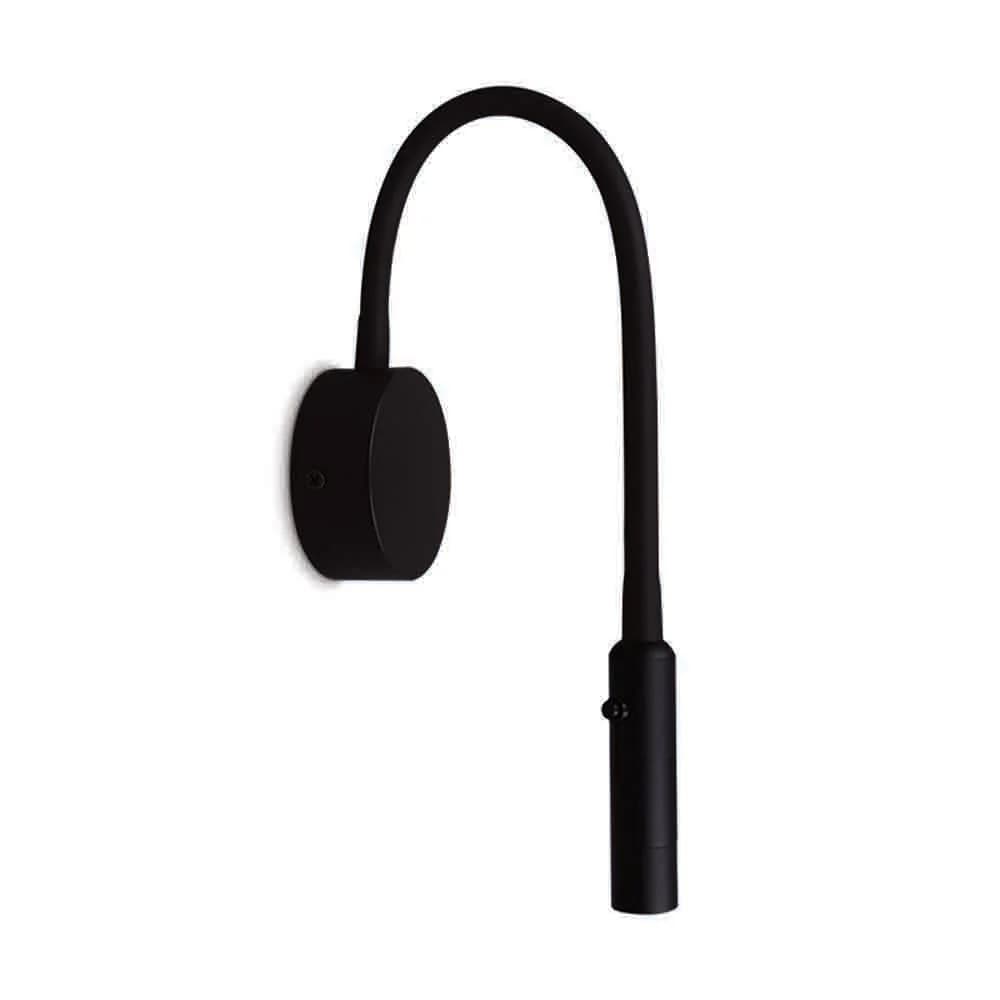 Spazio Sheraton Bedside Reading Light with Flexible Arm 3000K
