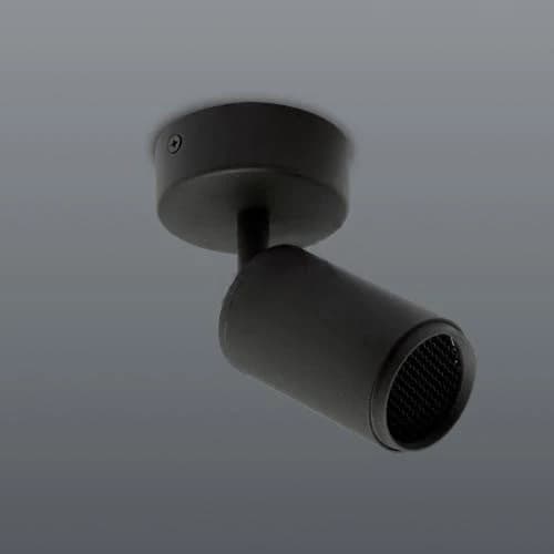 Spazio Dark Surface Aluminium Track Spotlight