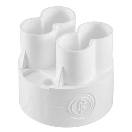 Tradeprice PVC Round Loop-In Box 4 Spout 20mm