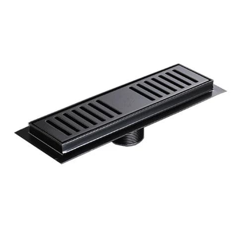 GIO Shower Channel 250mm - Matt Black