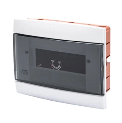 Gewiss 40 CDi 8-Way Distribution Board with Smoked Door
