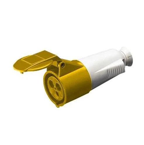 Gewiss Straight Connector IP44 2P+E 110V 32A 4H