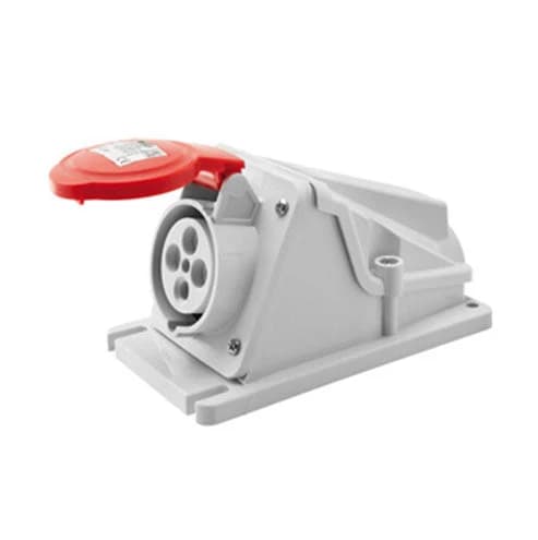 Gewiss 4 Pin Single Socket IP44 16A