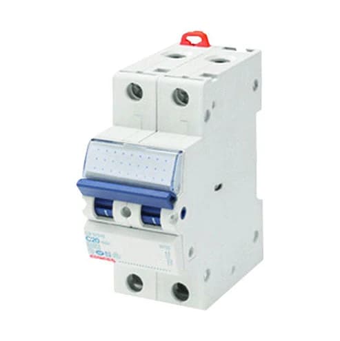 Gewiss DIN Mini Circuit Breakers 2P 6A C 4.5/6kA 2M