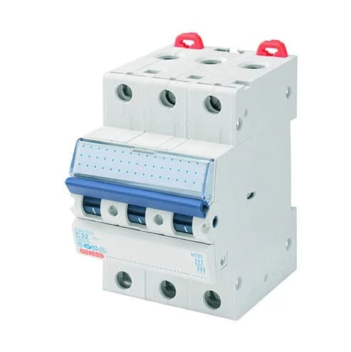 Gewiss DIN Mini Circuit Breakers 3P 40A C 4.5/6kA 3M