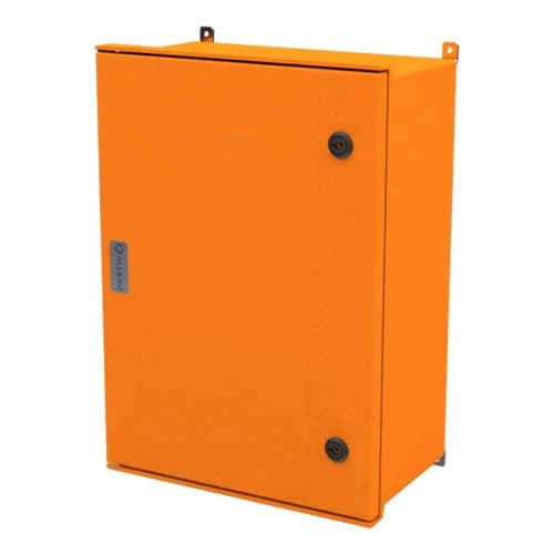 Allbro Allbrox 5 Enclosure with SMC Device Plate - Orange 500x350x200mm