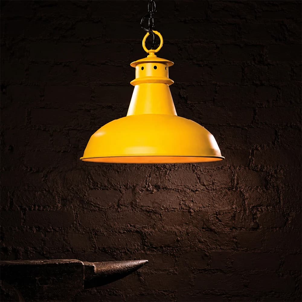 Ambiente Luce Steelworkers Pendant - Yellow