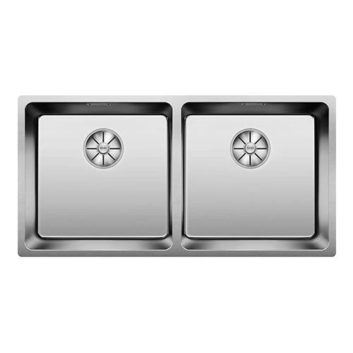 BLANCO Andano 400/400-U Stainless Steel Double Bowl Undermount Sink