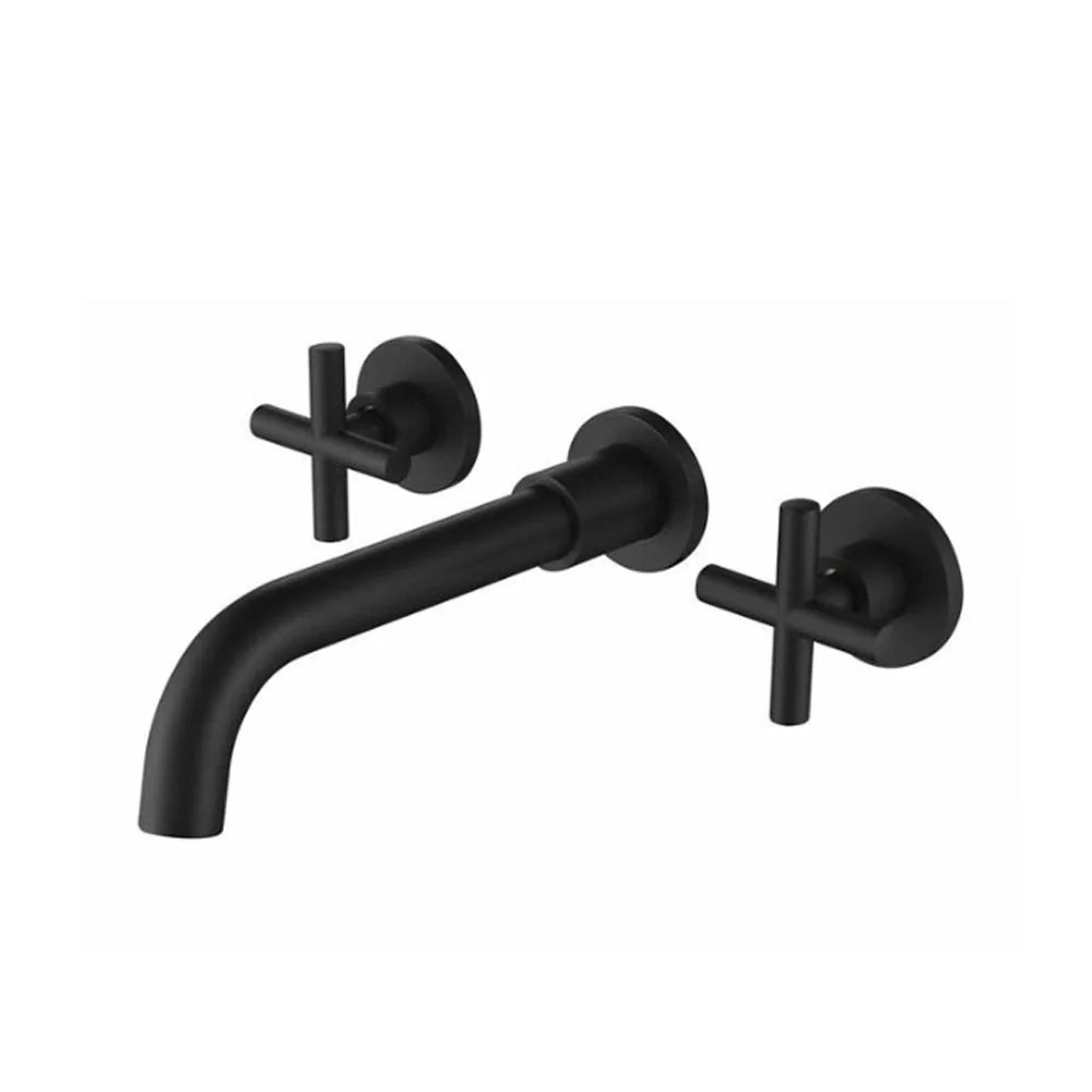 Trendy Taps Mixer Taps with Spout - Blackened Brass