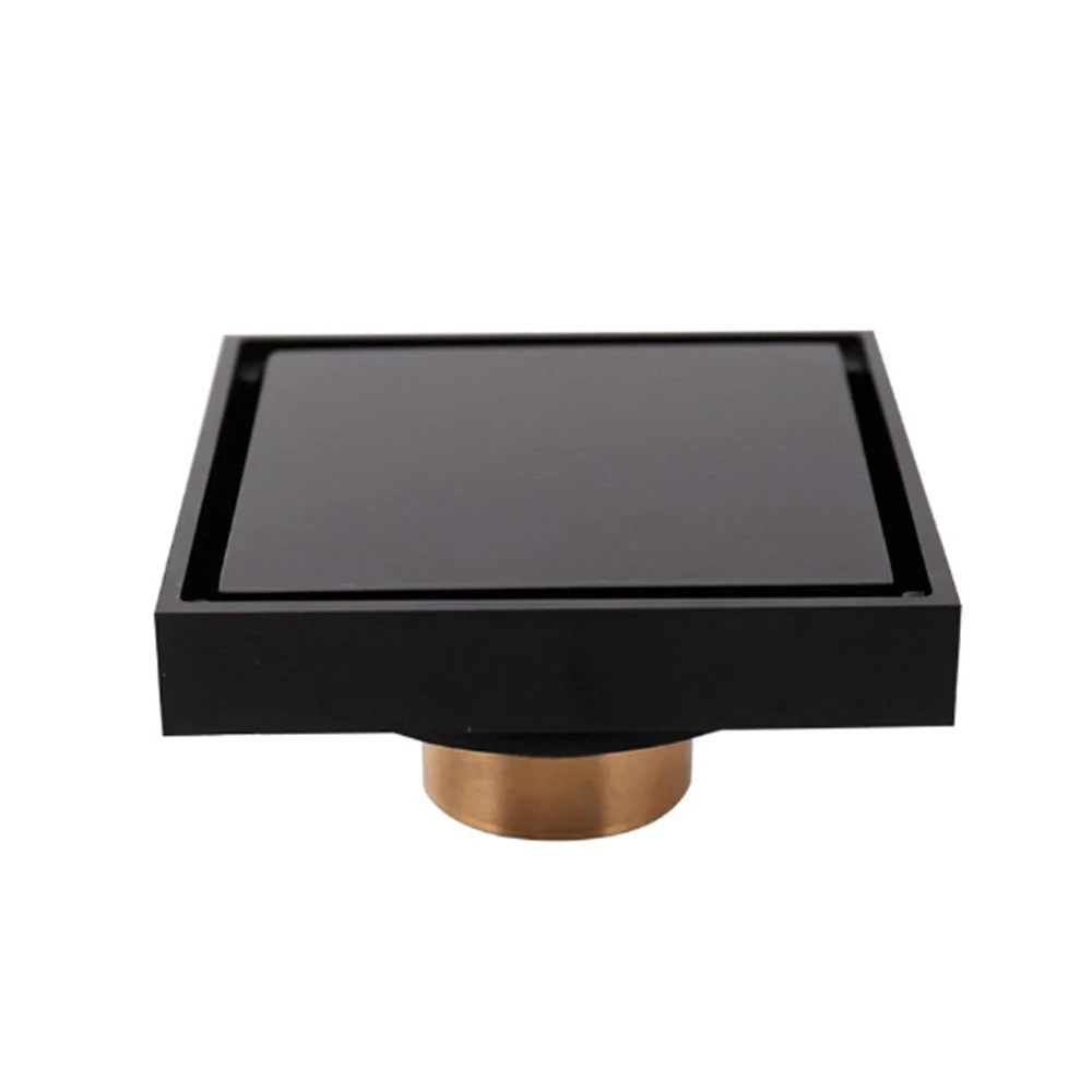Trendy Taps Drain Cover - Blackened Brass