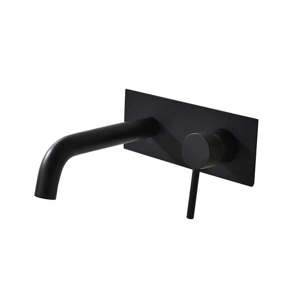 Trendy Taps Wall Mounted Mixer Tap - Blackened Brass