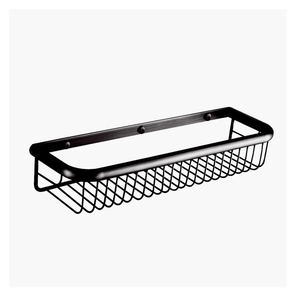 Trendy Taps Side Shower Shelf - Blackened Brass