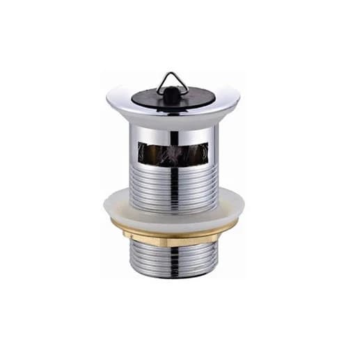 GIO Slotted Basin Waste 32mm with Plug - Chrome