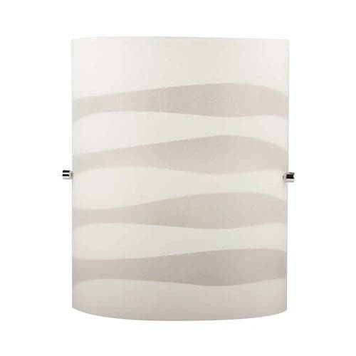 Bright Star Stripe Patterned Glass Wall Light