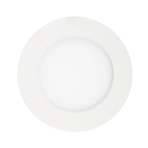 Eurolux LED Recessed Panel Downlight 6W 480lm 4000K 120mm - White
