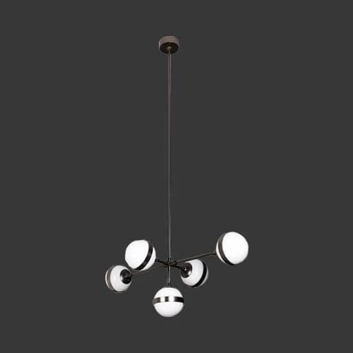 K. Light Art Décor Large Metal Pendant