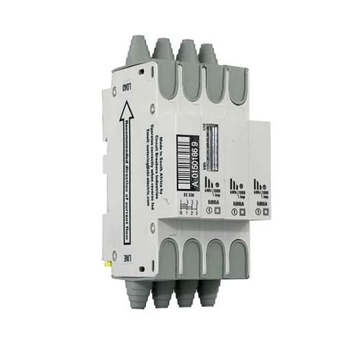 CBi Ecolec Rail Mount Meter 3P+N 415V 80A 45mm