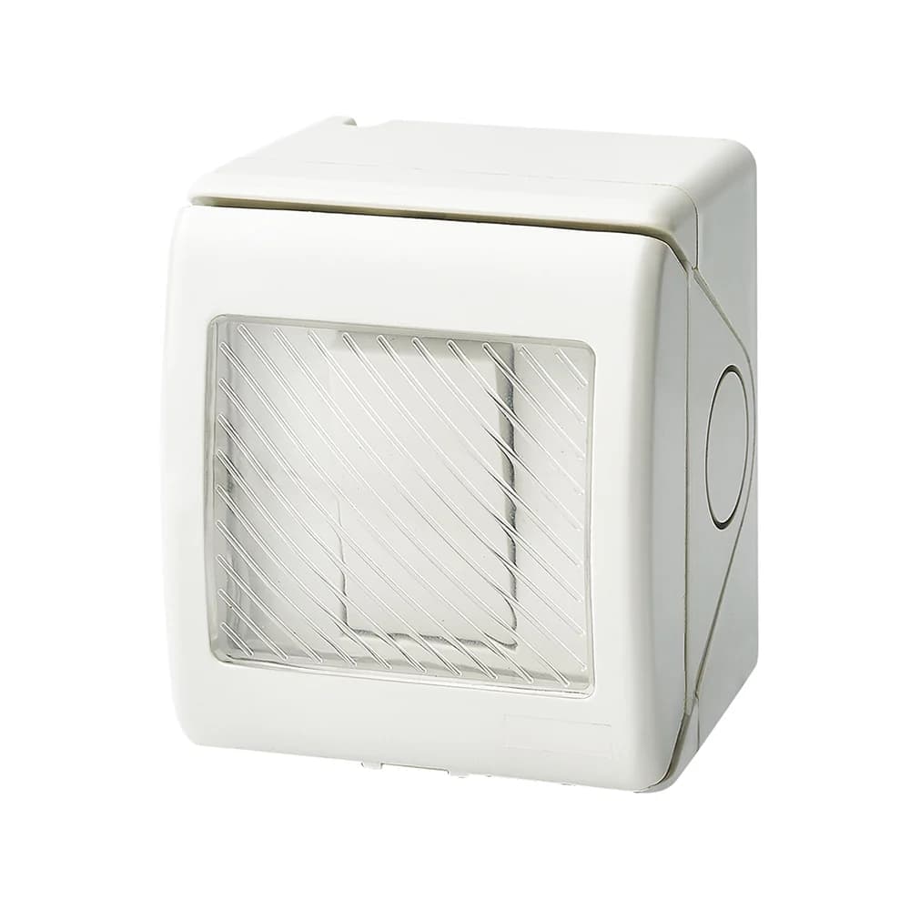 Bright Star Modular 1 Level 2-Way Waterproof Switch IP55 - White