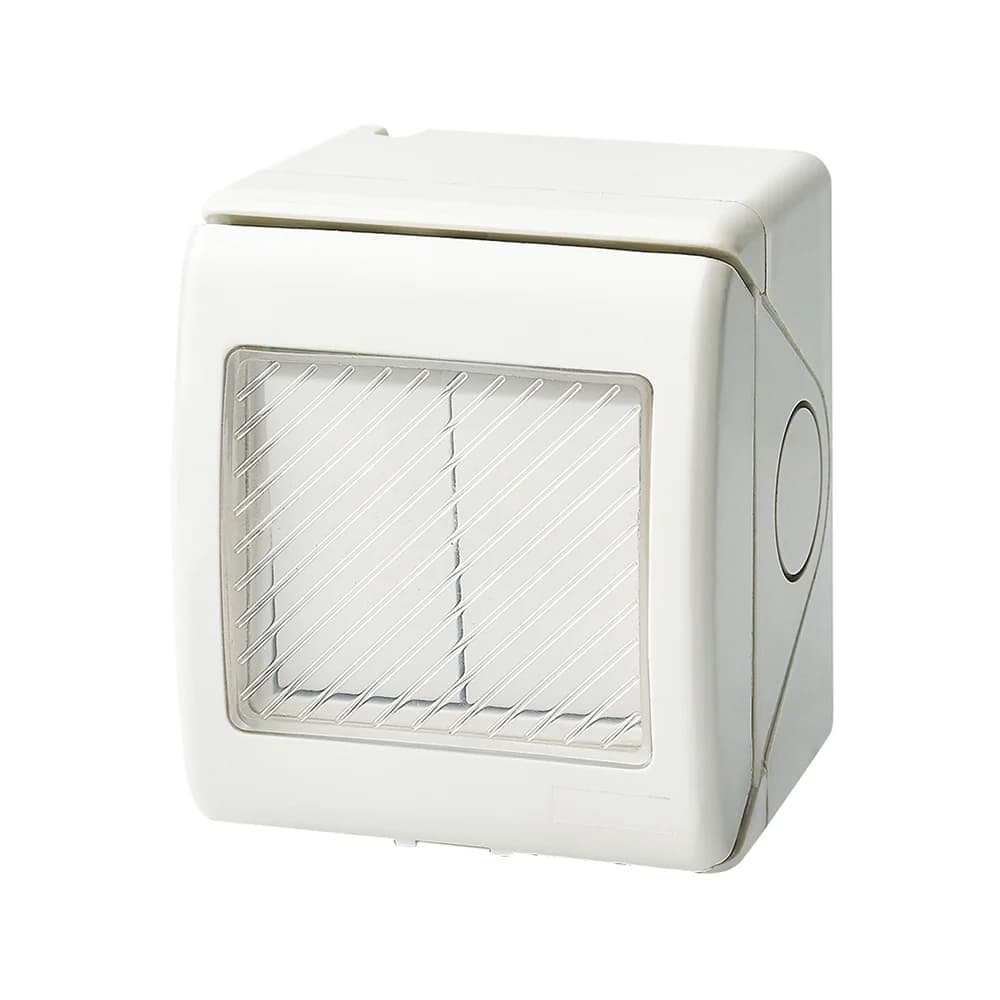 Bright Star Modular 2 Level 1-Way Waterproof Switch IP55 - White