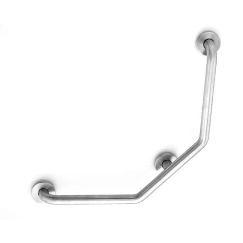 Stunning Bathrooms 3-Leg Cranked Rail - Silver