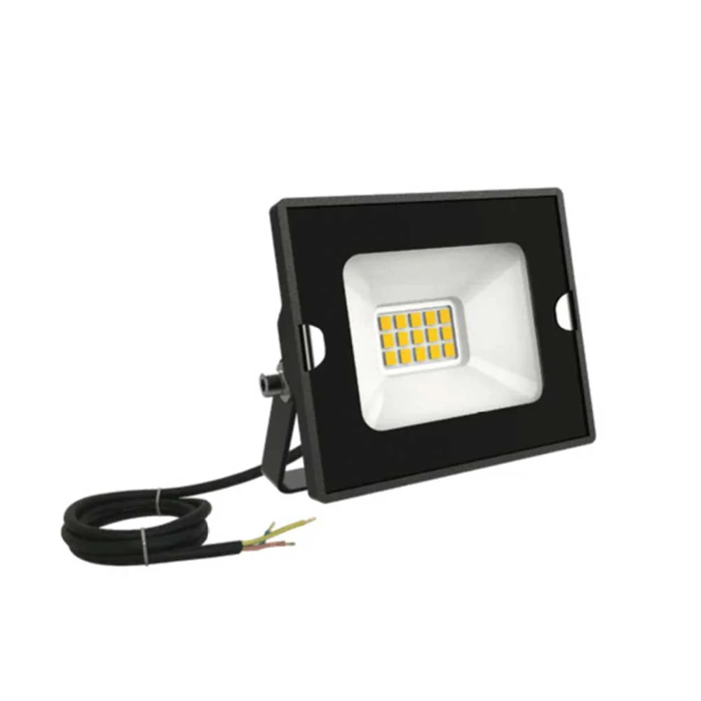 PioLED OOBER LED Floodlight 10W 850lm 6000K - Black
