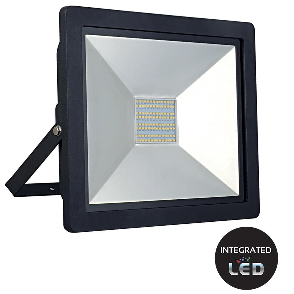 Eurolux LED Floodlight 10W 4000K - Black