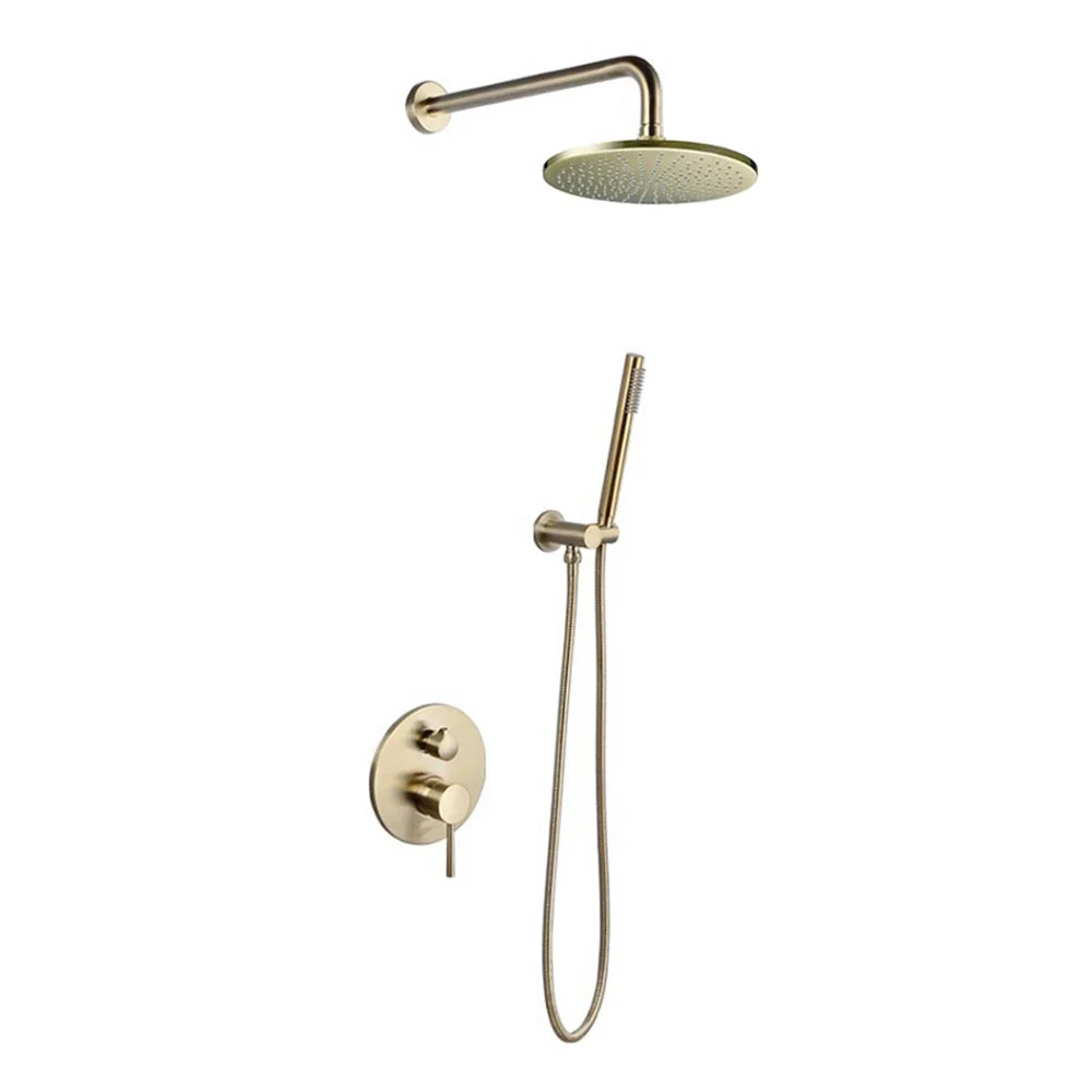 Trendy Taps Hand Shower Set with Hose - Brushed Gold