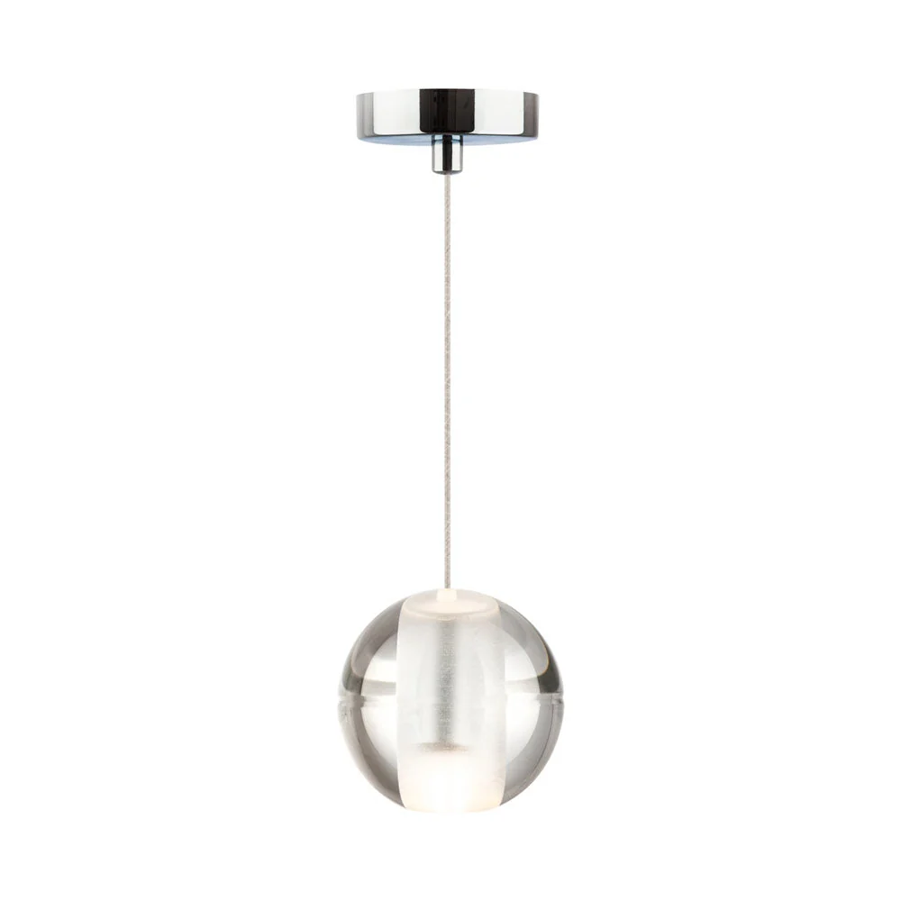 DARK Gocci Ball Pendant - Chrome