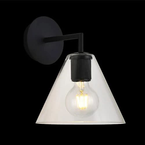 K. Light Trend Glass Cone Wall Light