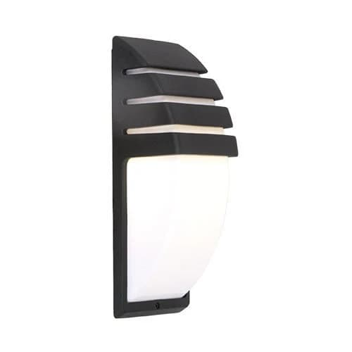 Bright Star Aluminium Half Lantern - Black