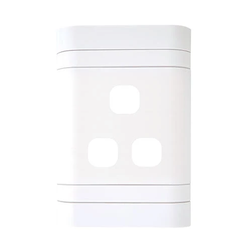 Lesco Cover Strip Cover Plate 3 Module 2x4