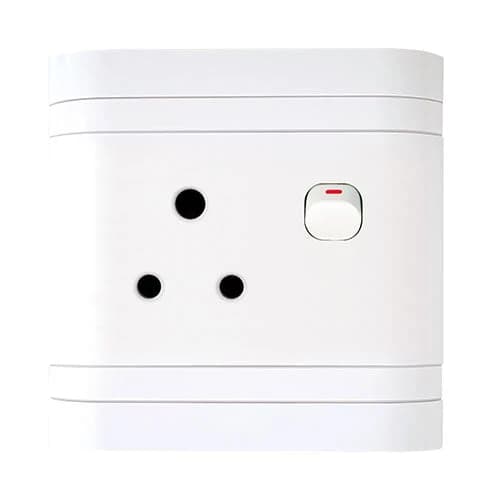 Lesco Cover Strip RSA Socket 4x4