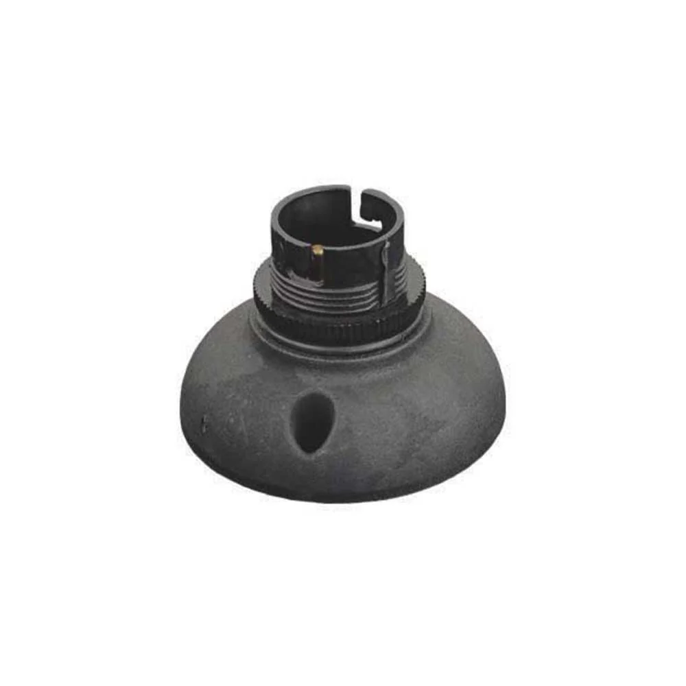 Tradeprice Baton PVC Lamp Holder B22 - Black
