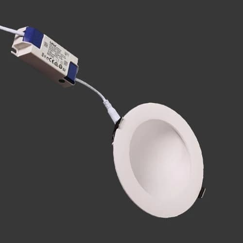 K. Light LED Recessed Downlight 12W 145mm - White