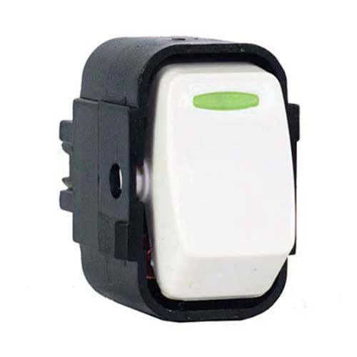 CBi PVC Intermediate Switch Module Insert - White