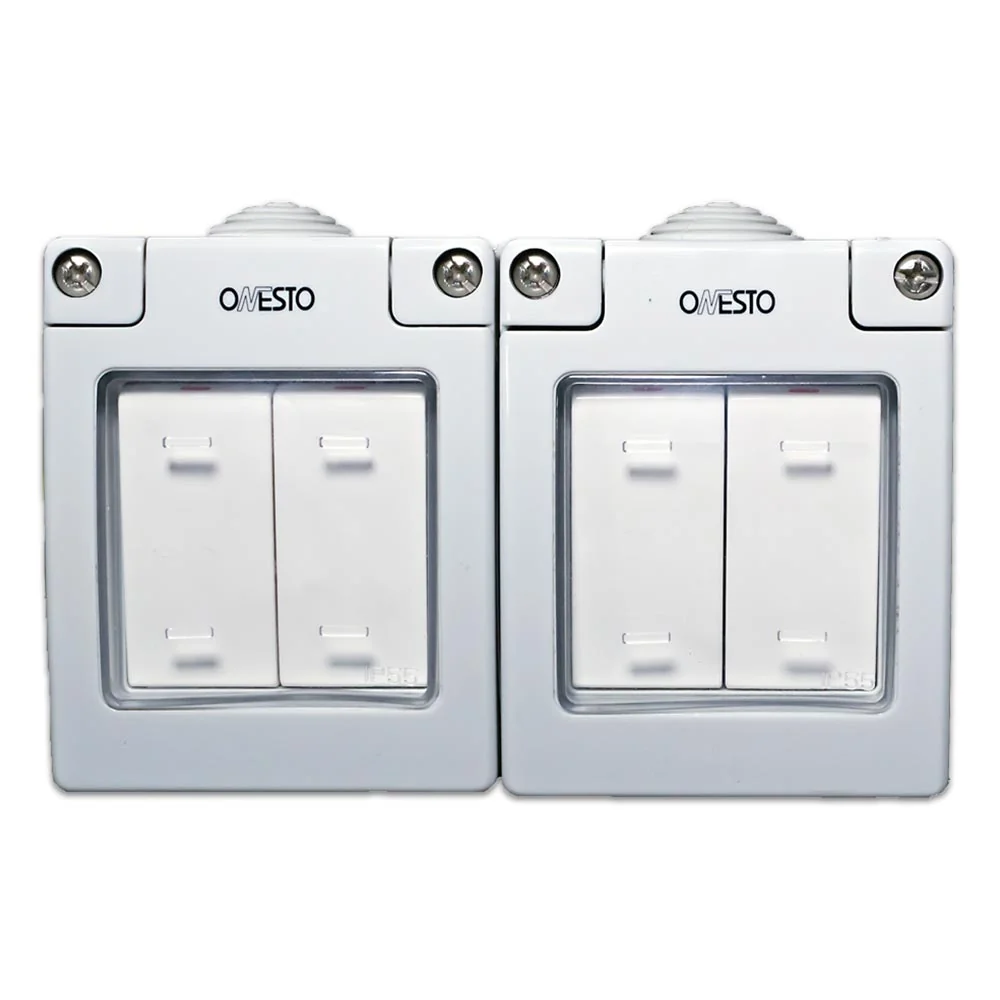 Onesto Matrix 4 Lever 1-Way Switch in Enclosure IP55