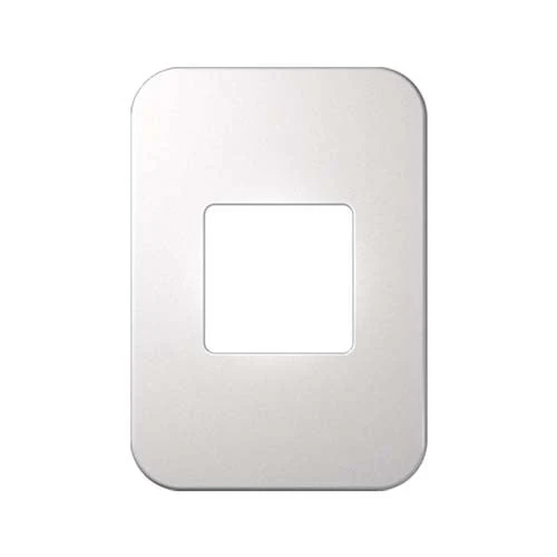 VETi 1 Wide Module Cover Plate 4x2 - White Trim
