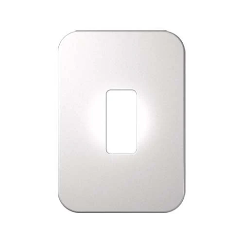 VETi 1 1 Vertical Module Cover Plate 4x2 - White Trim