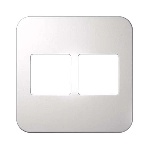 VETi 1 2 Wide Module Cover Plate 4x4 - White Trim