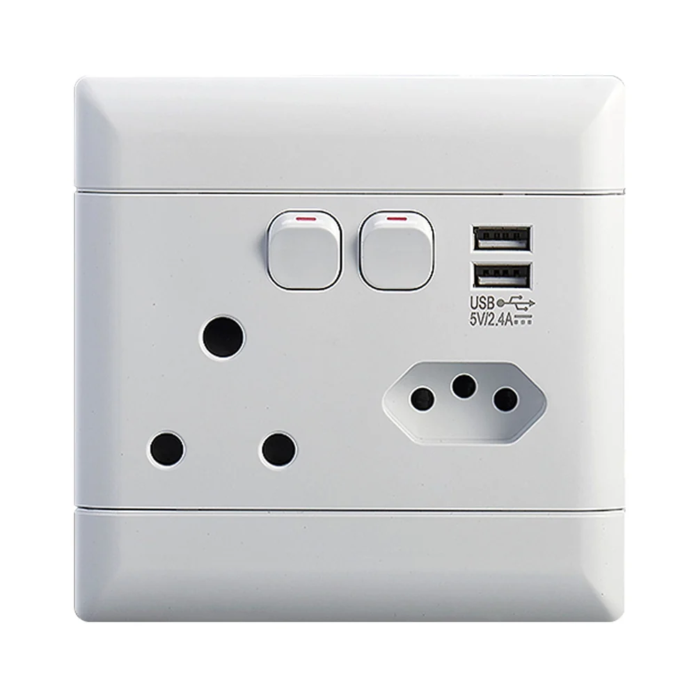 NEU USB Combo Socket 4x4